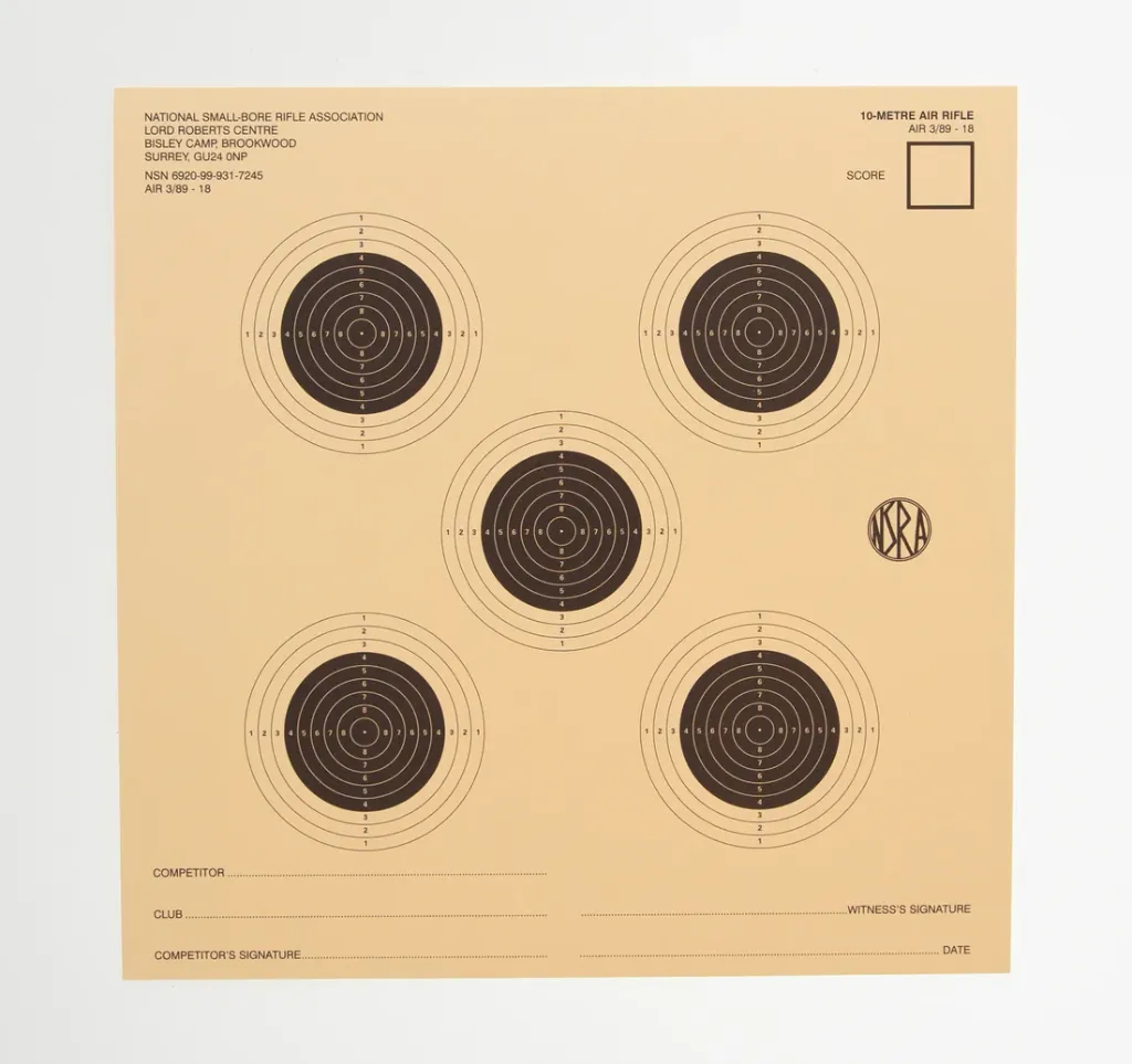 [SSSNSRA024] NSRA Air 3/89-18 (10M 5 Target Air Rifle)