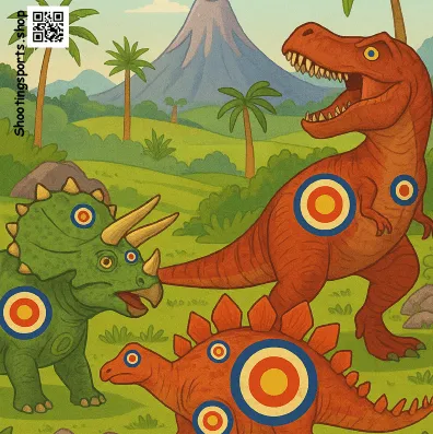 [SSSTGT0007B] Dinosaurs - Paper 14cm x 14cm